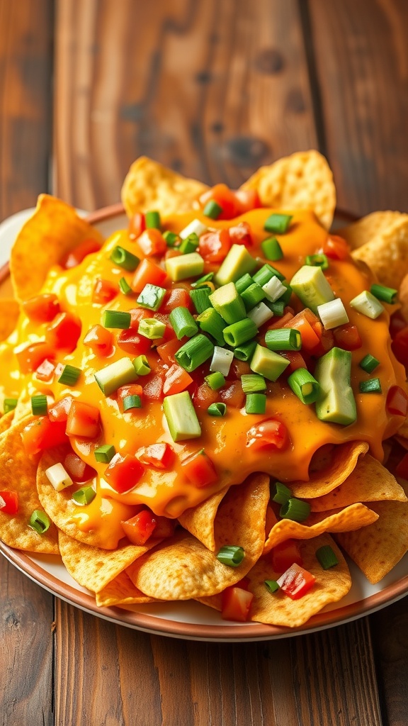 Classic 2000s Cheesy Nachos Snack Recipe